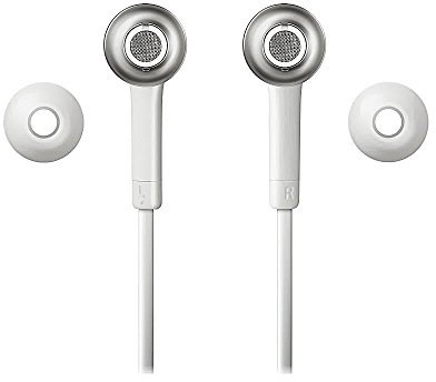 Samsung HS-330 - Auriculares de botón (con micrófono, control remoto integrado), blanco