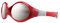Julbo 1892313C Oval Sonnenbrille, Red