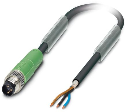 Phoenix Contact SAC-3P konfektioniertes Sensorkabel 3-adrig, Stecker, Länge 10m