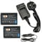 DSTE 2x BP-1030 Rechargeable Li-ion Battery + DC124U Travel and Car Charger Compatible with Samsung NX200 NX210 NX300 NX300M NX500 NX1000 NX1100 NX2000 Digital Camera as BP1030 BP1130 ED-BP1030