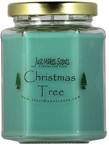 Christmas Tree Scented Blended Soy Candle | Real Christmas Tree Fragrance | Hand Poured in The USA by Just Makes Scents