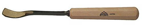 Stubai 522816 Sgorbia per Scultori con Manico, Modello 28, 16 mm