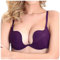 Nanier Damen Deep U Push Up Multiway Convertible Plunge BH Unterwäsche Violett 75B