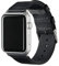 Archer Watch Straps - Premium Nylon Uhrenarmbänder für Apple Watch (Schwarz/Edelstahl, 40/41/42mm)