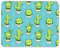 Destination Vinyl Ltd Cheeky Cactus Mouse Mat Pad - Funny Cute Plants For Computer, Laptop, Office, Non Slip Mat, Table & Desk Protector, Office Desk Accessories, Gaming Mouse Mat #8351