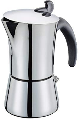 Cilio Espressokocher Giovanna, 6 Tassen, Edelstahl, Induktion geeignet