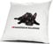 printplanet® Kopfkissen Französische Bulldogge, Kissen mit Füllung I Love Französische Bulldogge, 40 cm, 100% Baumwolle