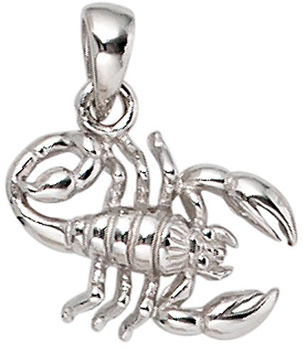 Jobo Sternzeichen-Anhänger Skorpion aus 925 Sterling Silber
