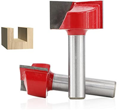 1pc 8mm gambo pulizia fondo del router bit 18-32mm carburo fresa fresa cnc per incisione su legno bit-8x18mm