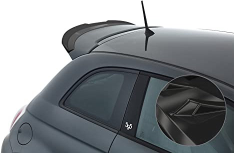 CSR-Automotive Heckflügel mit ABE Kompatibel mit Fiat 500 Abarth 595 HF800-G