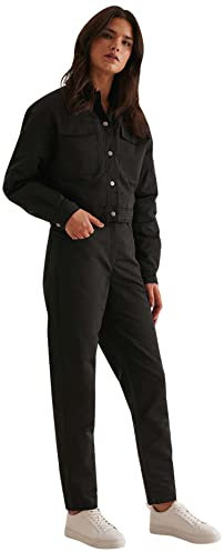 NA-KD Pantalones de Taller, Negro, 32 para Mujer