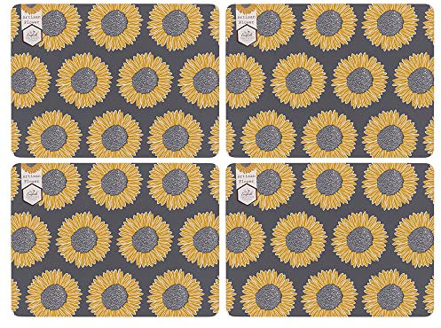 ENGLISH TABLEWARE Artisan Flower Set of 4 Placemats