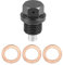 X AUTOHAUX Ölablassschraube M14x1,5 Magnetische Ölwannenschraube Ölwanne Schwarz