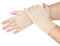 Prettystern Herren reine Kaschmir Halbfinger kurzfingerhandschuhe fingerlose Handschuhe Cashmere Handstulpen Hell-beige