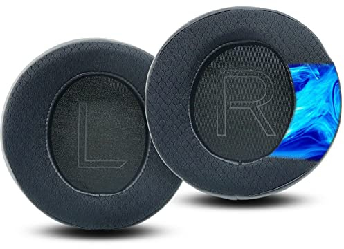 HTINDUSTRY Earpads Replacement Cushion Compatible with Alienware 7.1 PC Gaming Headset AW510H,AW310H Headsets Cool Gel Ear pads with Cooling Gel layer