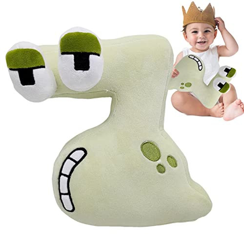 Number Lore Plushie Alphabet Lore Plüschtier, pädagogisches Alphabet-Spielzeug, gefüllte Buchstaben, Pack-Spiel, Alphabet, Lore, aber sind gefüllte Puppe, Anime, weiches Baby-Umarmungskissen, Kinderge