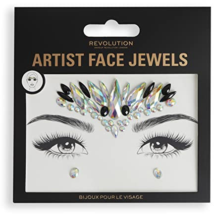 Makeup Revolution London, Artist Collection, Aufklebbarer Gesichtsschmuck, Für Festivals und Partys, 1 Packung