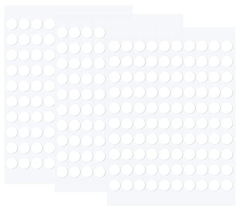 LuenHego Glue Point Dots 300 Pieces 6mm Double Sided Sticky Dots Clear Removable Sticky Pads Traceless Adhesive Dots for Crafting Festival Party Decoration