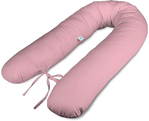 ekmTRADE Typ V 180cm XL Stillkissen Schwangerschaftskissen Lagerungskissen Seitenschläferkissen Handmade 100% Zertifizierte Baumwolle Geräuschlos (35)
