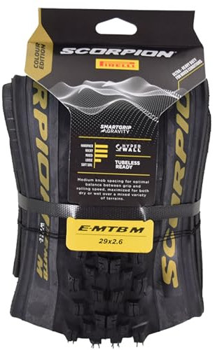 PIRELLI Cop.SCORP.E-MTB M YW 29 x 2,6 gld Sporträder, Mehrfarbig (Mehrfarbig), Einheitsgröße