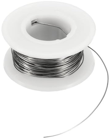 QUARKZMAN 2 Pezzi 24 Gauge 10m FeCrAl Filo Bobina Elemento Riscaldante Filo di Resistenza per Riscaldamento del Forno per Componenti Elettronici