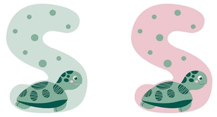 small foot Holzbuchstaben-Set Kinderzimmer S aus FSC® 100%-zertifiziertem Holz, Tier-Buchstaben zum Sammeln, 12526