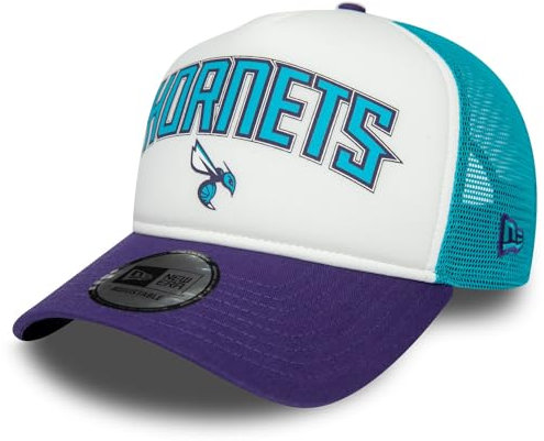 New Era Adjustable Trucker Cap - Retro Charlotte Hornets