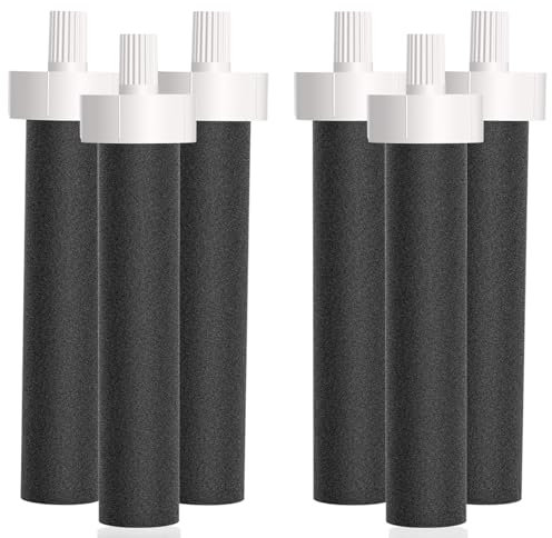 BRTMOUN Water Bottle Filter, 6 Pack - Compatible with Brita BB06, Rapid Filtration, Taste Boost, Easy Installation, Extended Lifespan