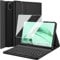 Wineecy Keyboard Case with Screen Protector for Honor Pad X8a 11 Inch 2024, 9H Tempered Glass, Magnetically Detachable Wireless Bluetooth Keyboard with Slim Stand Cover with Pen Holder (Honor Pad X8a)