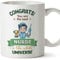 MUGFFINS Nurse Man Mug - in English - Best in Universe Trophy - Funny Gift for Colleagues - Ceramic 11oz Mug