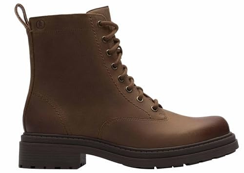 Clarks Orinoco3 Style Womens Walnut Leather, 5.5