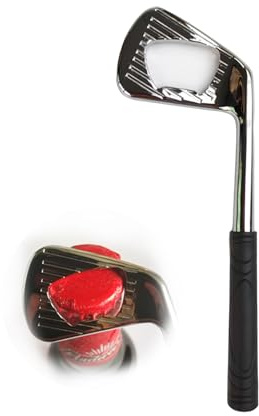 Whimsigulp Personalised Bottle Opener for Golf Lovers, Novelty Metal Bottle Openers, Ideal Golf Prizes, Beer Bottle Opener for Parties, Clubs, Home Use