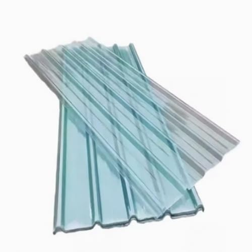 Premium FRP Bitumen-Dachbahn, 1 mm dick, Wellplatten, UV-beständig, regendicht, für Pergola und Gewächshaus, Tageslichtlösungen