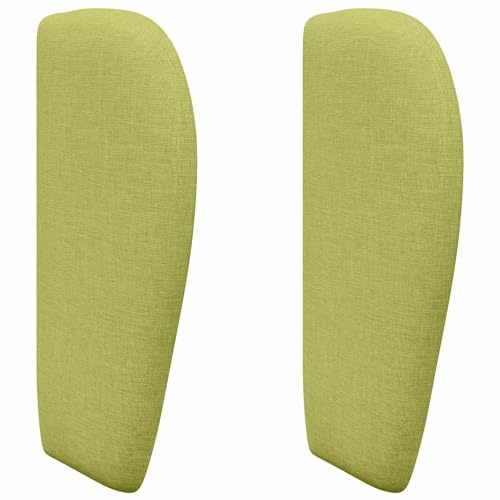vidaXL Kopfteil Ohr Grün 40 x 23 x 6 cm Stoff,