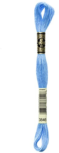 Art.117 1 box No. 25 embroidery thread DMC (12 bundle input) col.3846 (japan import)