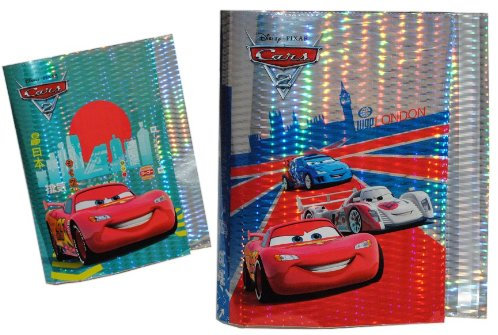 alles-meine.de GmbH 1 STK. Hefthülle/Buchhülle A5 - Cars Auto Car Heftumschlag für Hefte - Breite regulierbar