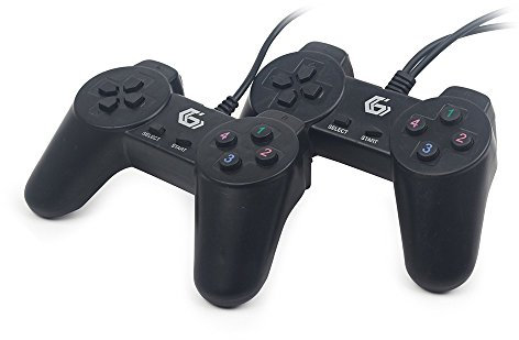 Gembird JPD-UB2-01 USB-Gamepad schwarz