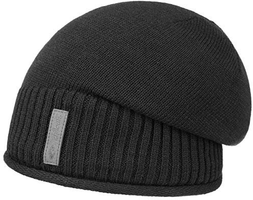 CHILLOUTS Etienne Hat Unisex Mütze - Beanie Herren Winter Warm, Damen Winter Mütze, Unisex Wintermütze Teddy-Fleece, Hochwertige Beanie, Einheitsgröße ONE Size, schwarz