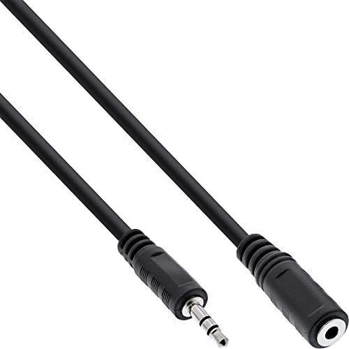 InLine 99937 Klinke Verlängerung, 3,5mm Klinke Stecker / Buchse, Stereo, 10m