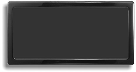 Demciflex Staubfilter für 280mm Radiatoren schwarz/schwarz