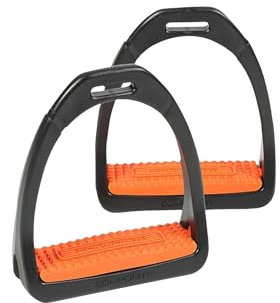Shires Compositi Premium-Profil Steigbügel, Orange