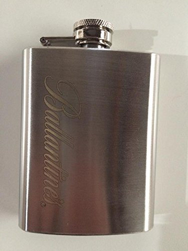 Ballantines Flachmann 4 oz Edelstahl sehr Hochwertig