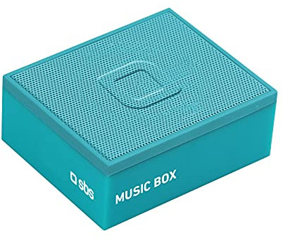 Haut-parleur Bluetooth SBS 3W compact et portable, entrée AUX pour jack 3,5 mm, câble de chargement inclus