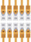 3,0 m - orange - 10 Stück Cat7 Netzwerkkabel SFTP Patchkabel Lankabel Rohkabel 10GB/s - 500 Mhz konfektioniert mit 2 RJ45 Stecker Cat 6a