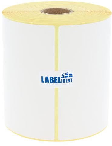 Versandetiketten DHL - 103 x 199 mm - 250 Thermo-Eco Papier Etiketten auf 1 Rolle(n) mit 25 mm Kern, Thermodirekt Etiketten selbstklebend, Trägerperfo.