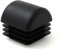 QTY: 4pcs 25mm (1) Square Tube Domed Ribbed Inserts End Caps Stoppers Plugs for Table Chair Furniture Legs by Lifeswonderful®