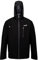 Regatta Homme Veste Technique Birchdale Imperméable Respirante avec Capuche Fixe Réglable Jackets Waterproof Shell, Black/Magnet, M EU