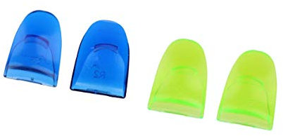Tenlacum L2 R2 Ersatzteil-Tasten-Set für Sony PS4 Controller, Blau und Grün, 2 Sets