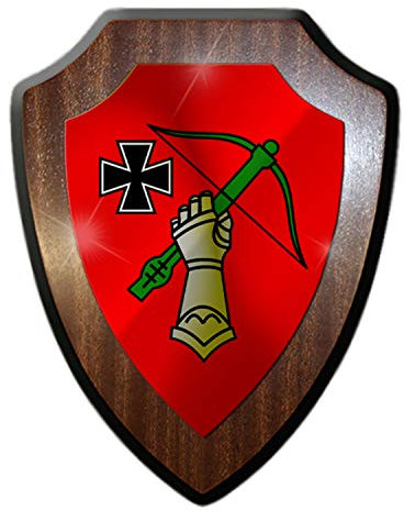 Wappenschild LeFlaRakBttr 300 Reservisten Bundeswehr Kassel #35128
