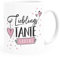 SpecialMe® Tasse Lieblings-Tante personalisierbar mit Namen persönliche Geschenke kleines Dankeschön weiß Keramik-Tasse